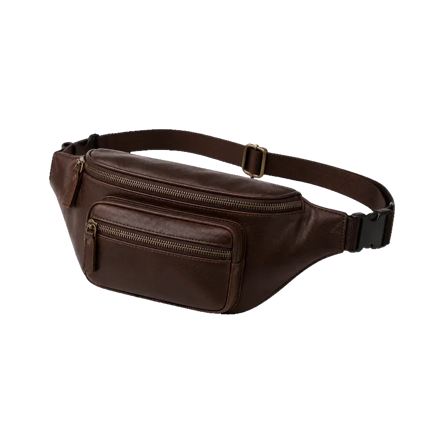 Premium Genuine Leather Fanny Pack